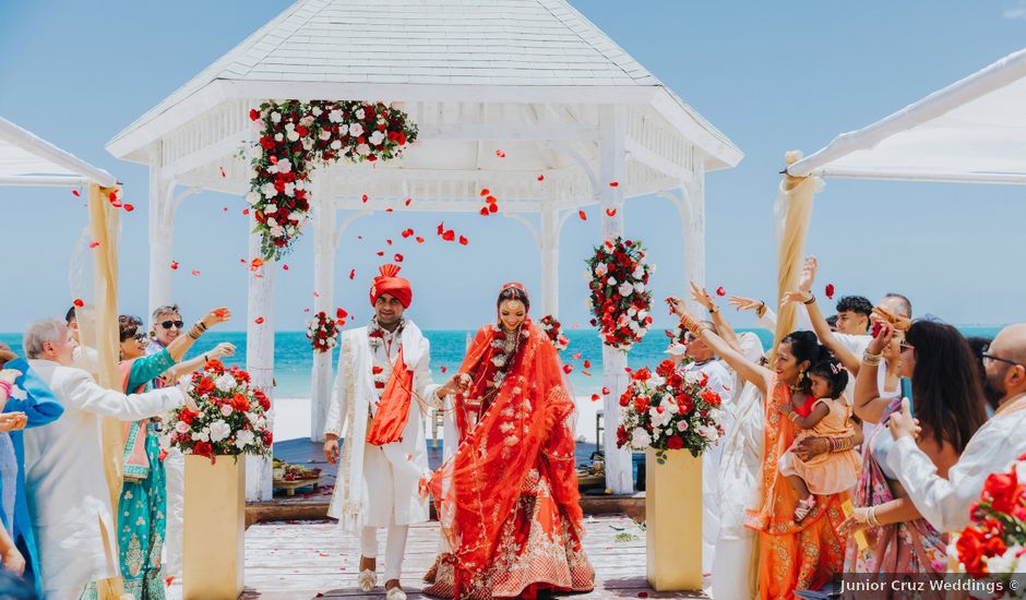 Deepak and Raluca's Wedding in Cancun, Mexico