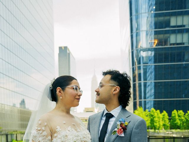 Cazim and Shari's Wedding in New York, New York 12