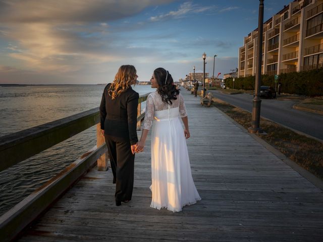 Alejandra and Maggie&apos;s Wedding in Ocean City, Maryland 9