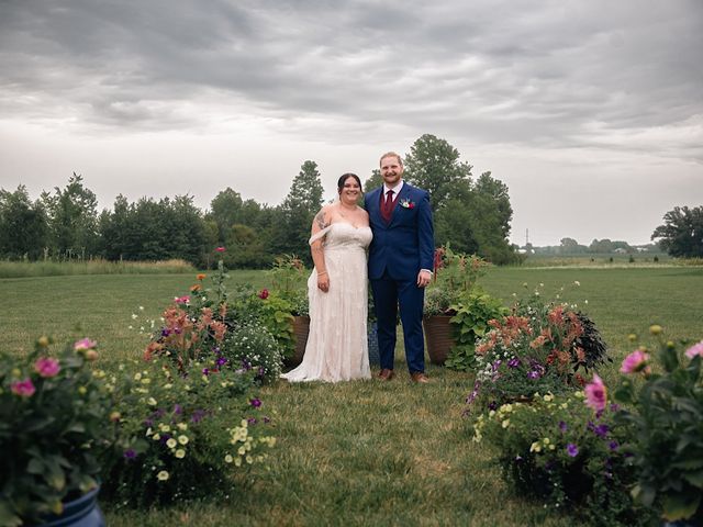 Cason and Sarah&apos;s Wedding in Auburn, Indiana 34