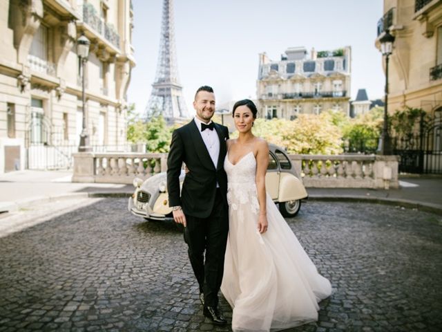 Robert and Ellie&apos;s Wedding in Paris, France 40