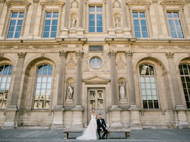 Robert and Ellie&apos;s Wedding in Paris, France 50