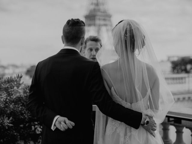 Robert and Ellie&apos;s Wedding in Paris, France 70