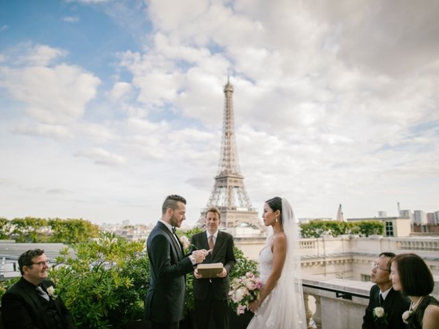 Robert and Ellie&apos;s Wedding in Paris, France 73