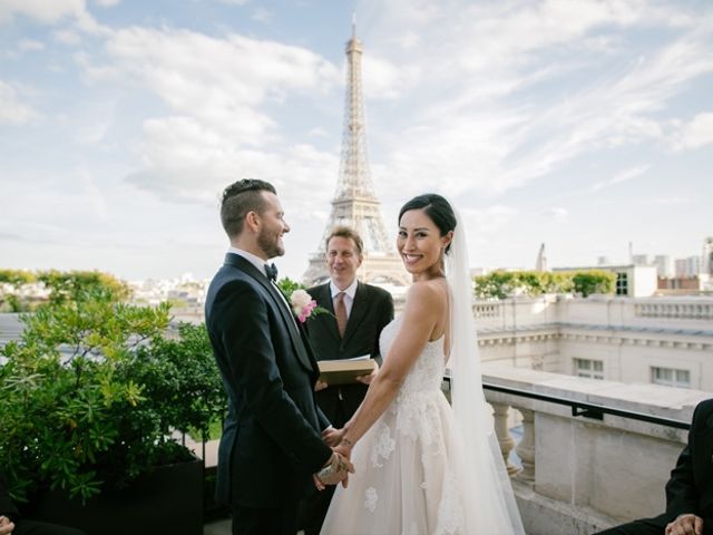 Robert and Ellie&apos;s Wedding in Paris, France 87