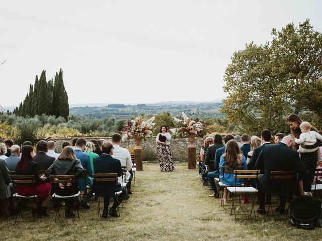 David and Claire&apos;s Wedding in Siena, Italy 90