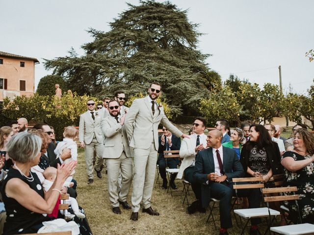 David and Claire&apos;s Wedding in Siena, Italy 92