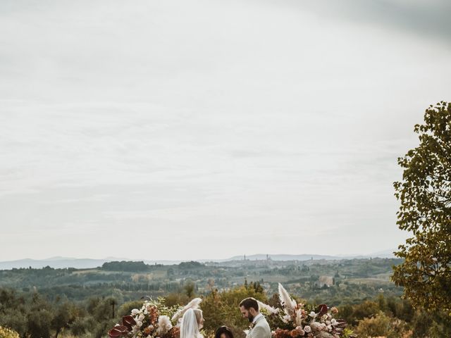 David and Claire&apos;s Wedding in Siena, Italy 122