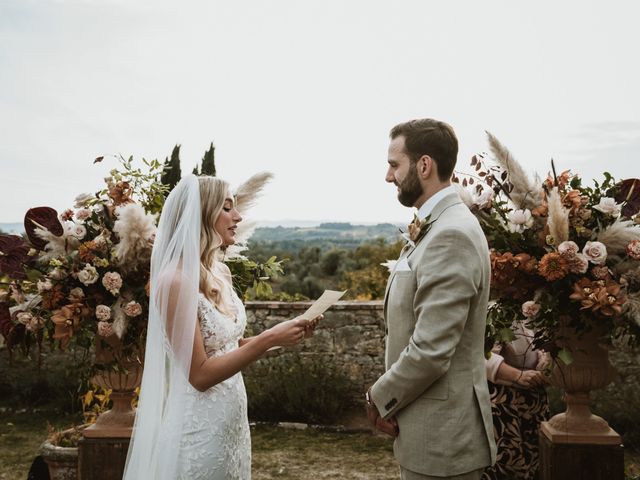 David and Claire&apos;s Wedding in Siena, Italy 125