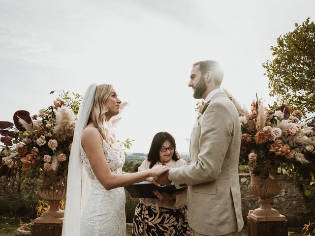 David and Claire&apos;s Wedding in Siena, Italy 127