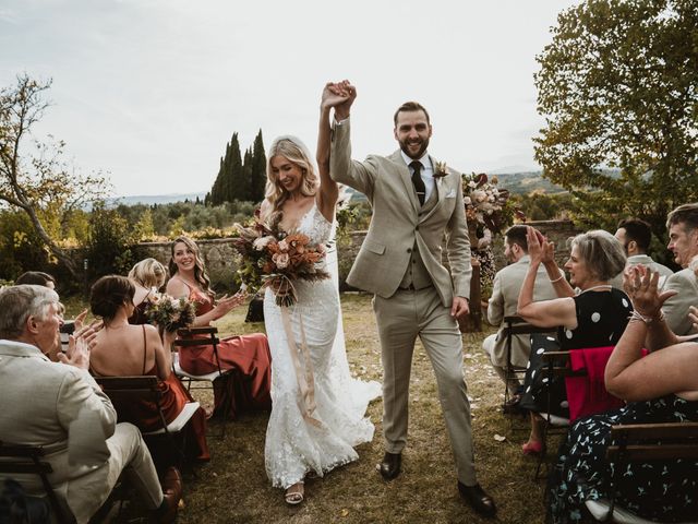 David and Claire&apos;s Wedding in Siena, Italy 133