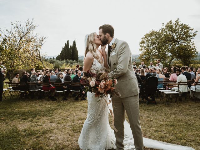 David and Claire&apos;s Wedding in Siena, Italy 134