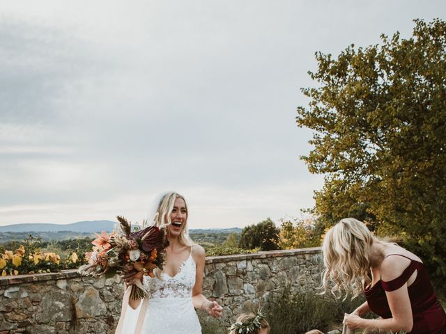 David and Claire&apos;s Wedding in Siena, Italy 154