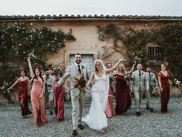 David and Claire&apos;s Wedding in Siena, Italy 161