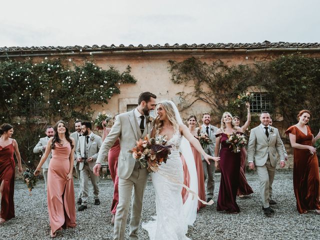 David and Claire&apos;s Wedding in Siena, Italy 162