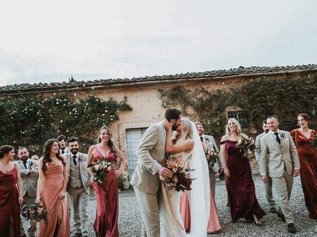 David and Claire&apos;s Wedding in Siena, Italy 163