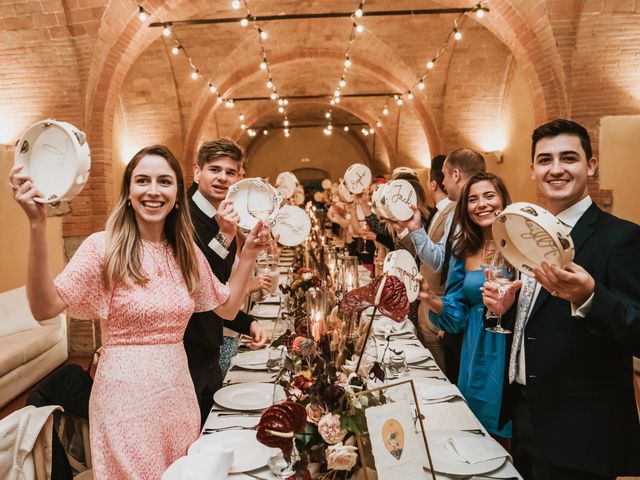 David and Claire&apos;s Wedding in Siena, Italy 213