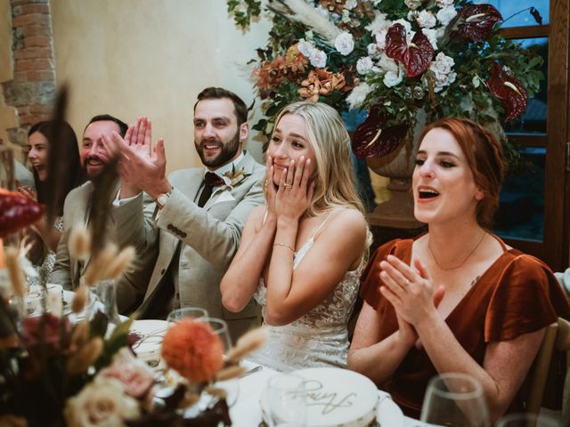 David and Claire&apos;s Wedding in Siena, Italy 223