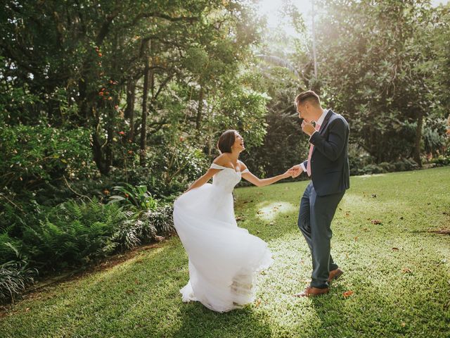 Daniel and Leina&apos;s Wedding in Honolulu, Hawaii 49