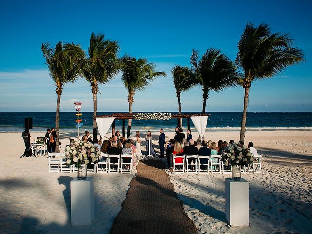 David and Samara&apos;s Wedding in Cancun, Mexico 39