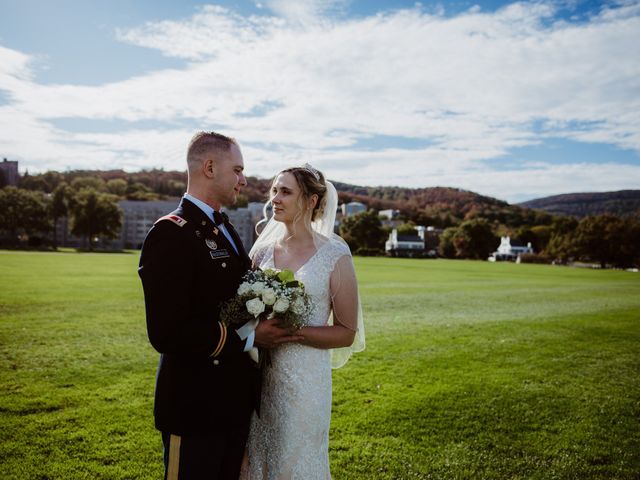 Elena and Josh&apos;s Wedding in West Point, New York 18