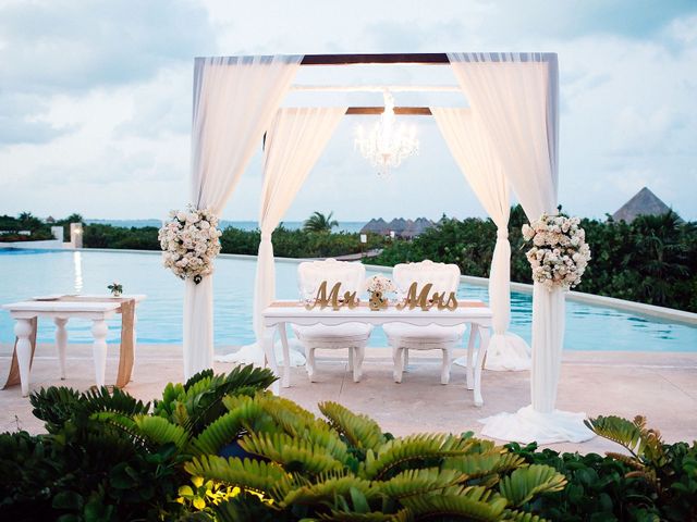 Gregory and Jessica's Wedding in Cancun, Mexico 68