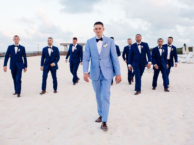 Gregory and Jessica's Wedding in Cancun, Mexico 56