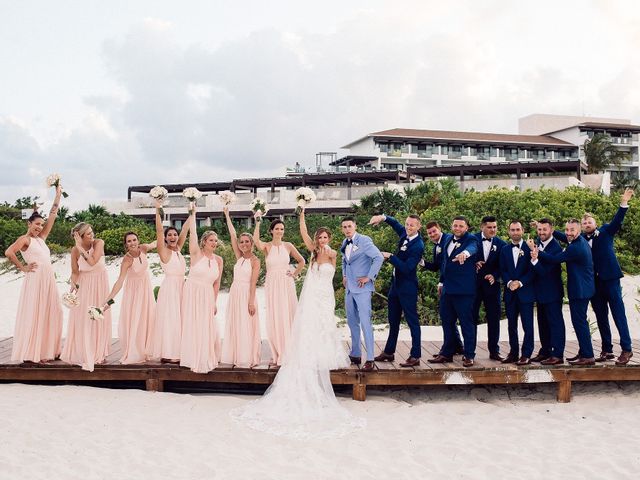 Gregory and Jessica's Wedding in Cancun, Mexico 54