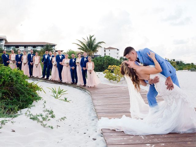 Gregory and Jessica's Wedding in Cancun, Mexico 53