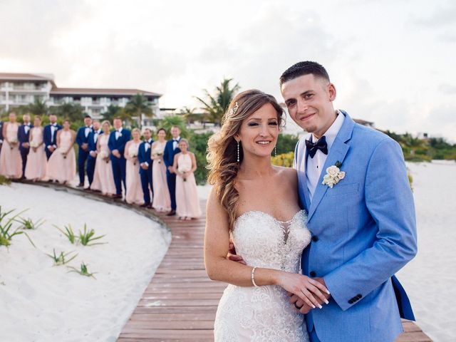 Gregory and Jessica's Wedding in Cancun, Mexico 51