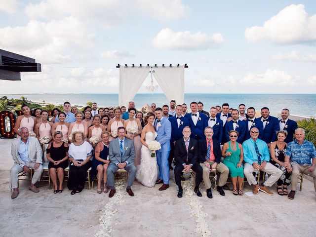 Gregory and Jessica's Wedding in Cancun, Mexico 46