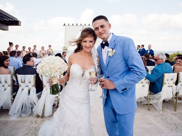 Gregory and Jessica's Wedding in Cancun, Mexico 45