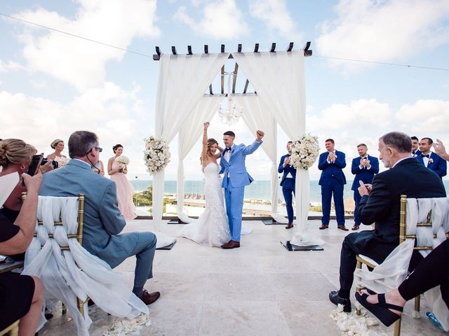 Gregory and Jessica's Wedding in Cancun, Mexico 43