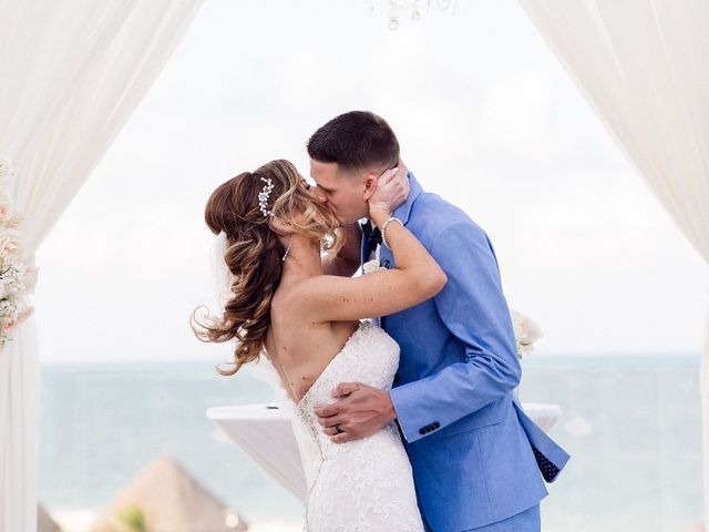 Gregory and Jessica's Wedding in Cancun, Mexico 42