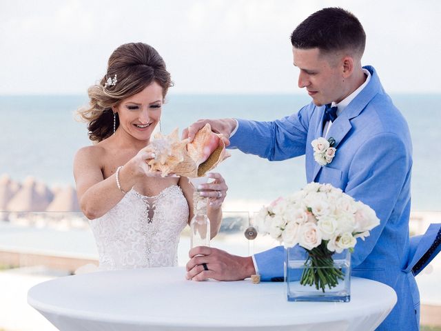 Gregory and Jessica's Wedding in Cancun, Mexico 39
