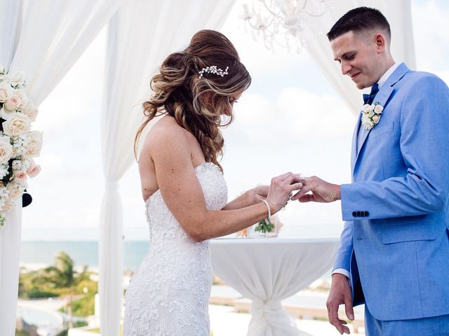 Gregory and Jessica's Wedding in Cancun, Mexico 38