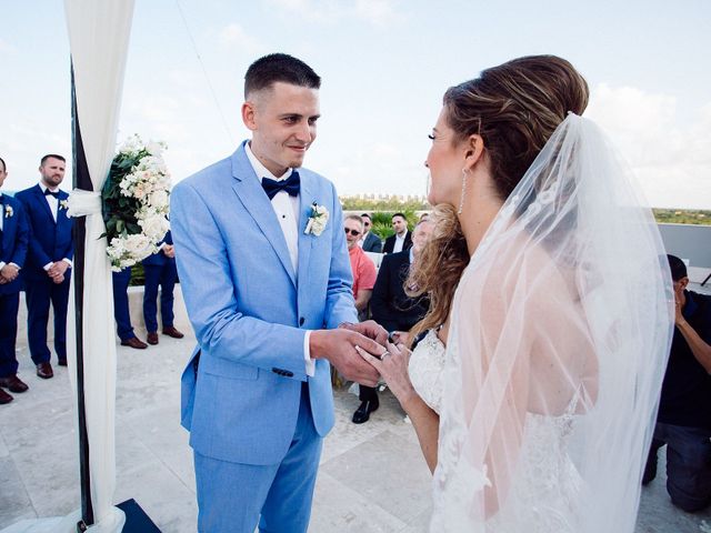Gregory and Jessica's Wedding in Cancun, Mexico 37