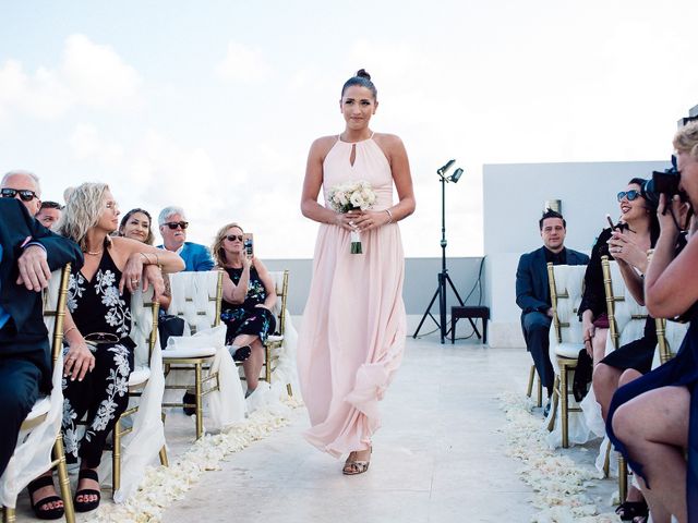 Gregory and Jessica's Wedding in Cancun, Mexico 30