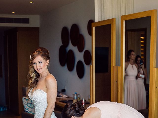 Gregory and Jessica's Wedding in Cancun, Mexico 17
