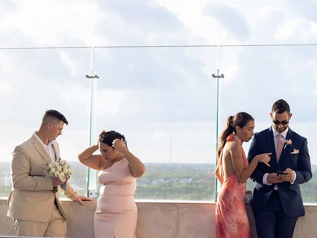 Tyler Hagan and Priscilla Lopez's Wedding in Cancun, Mexico 43