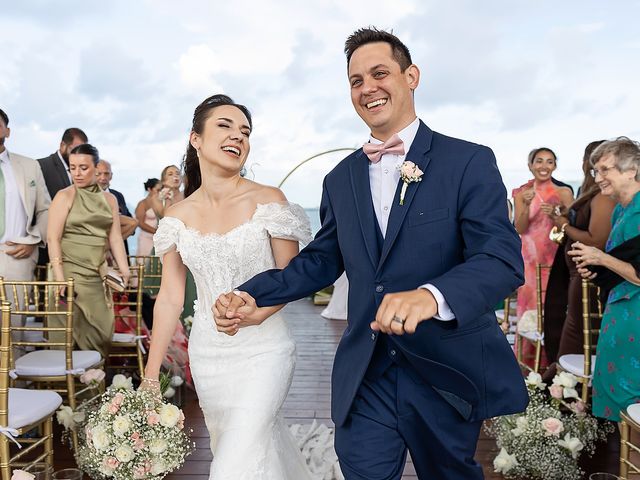 Tyler Hagan and Priscilla Lopez's Wedding in Cancun, Mexico 56