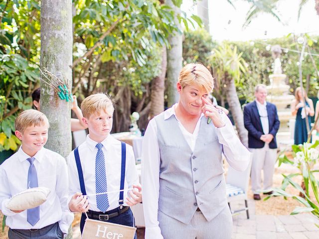 Ashley and Cori&apos;s Wedding in Lake Worth, Florida 12