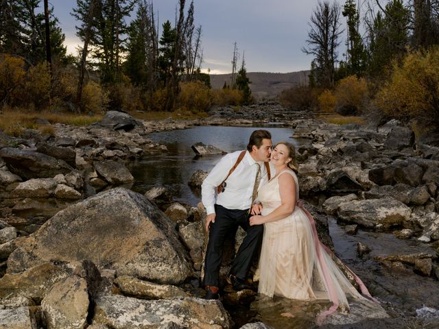 Josh and Cassie&apos;s Wedding in Jackson, Wyoming 36