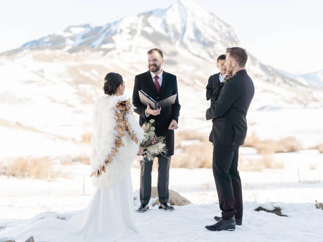 Ashley and Garrett&apos;s Wedding in Crested Butte, Colorado 1