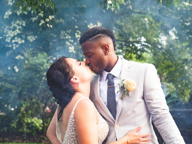 Dre and Jeanette&apos;s Wedding in Lake Grove, New York 44