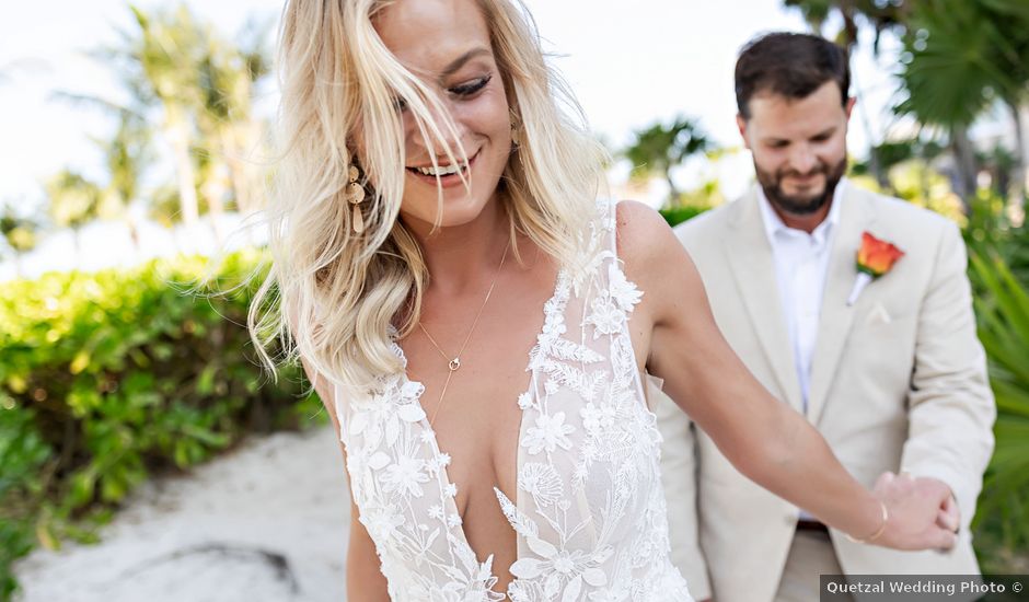 Joseph and Mackenzi's Wedding in Cancun, Mexico