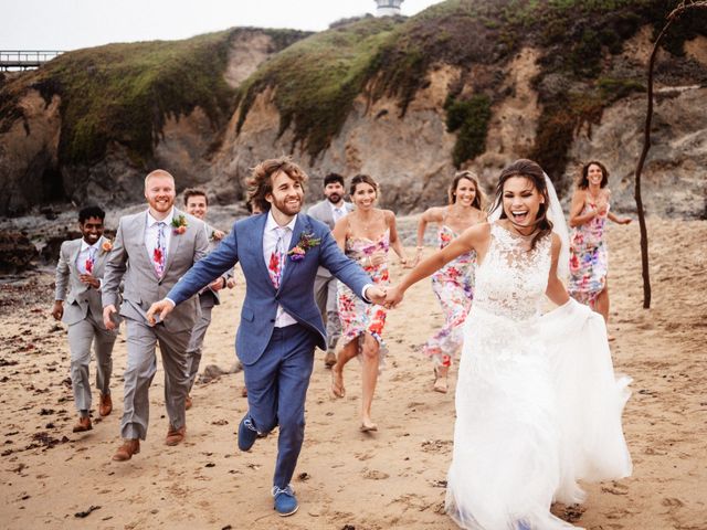 Katherine and Franklin&apos;s Wedding in Half Moon Bay, California 72