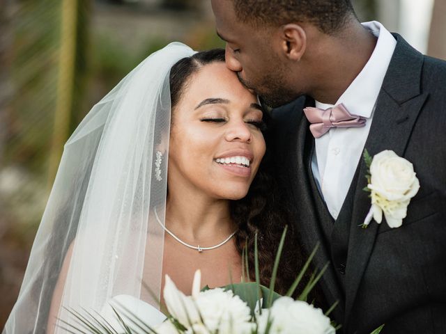 Antoine and Trilliah&apos;s Wedding in Cancun, Mexico 12