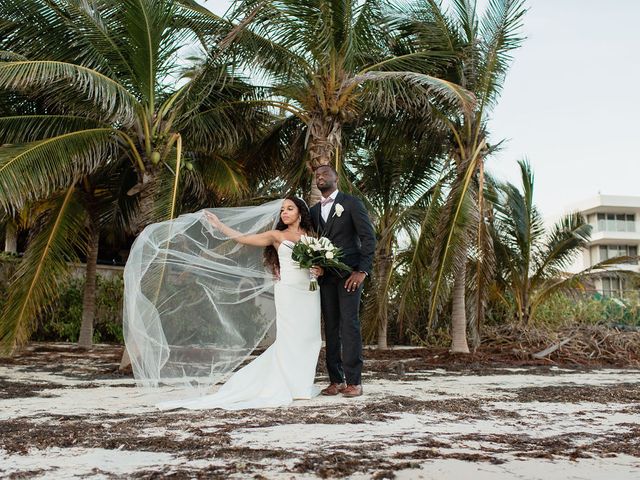Antoine and Trilliah&apos;s Wedding in Cancun, Mexico 13