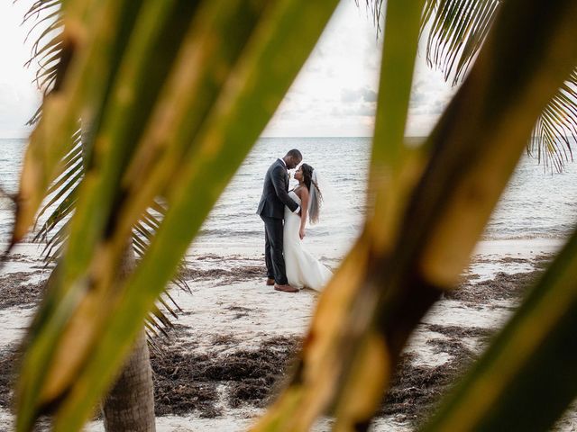 Antoine and Trilliah&apos;s Wedding in Cancun, Mexico 18
